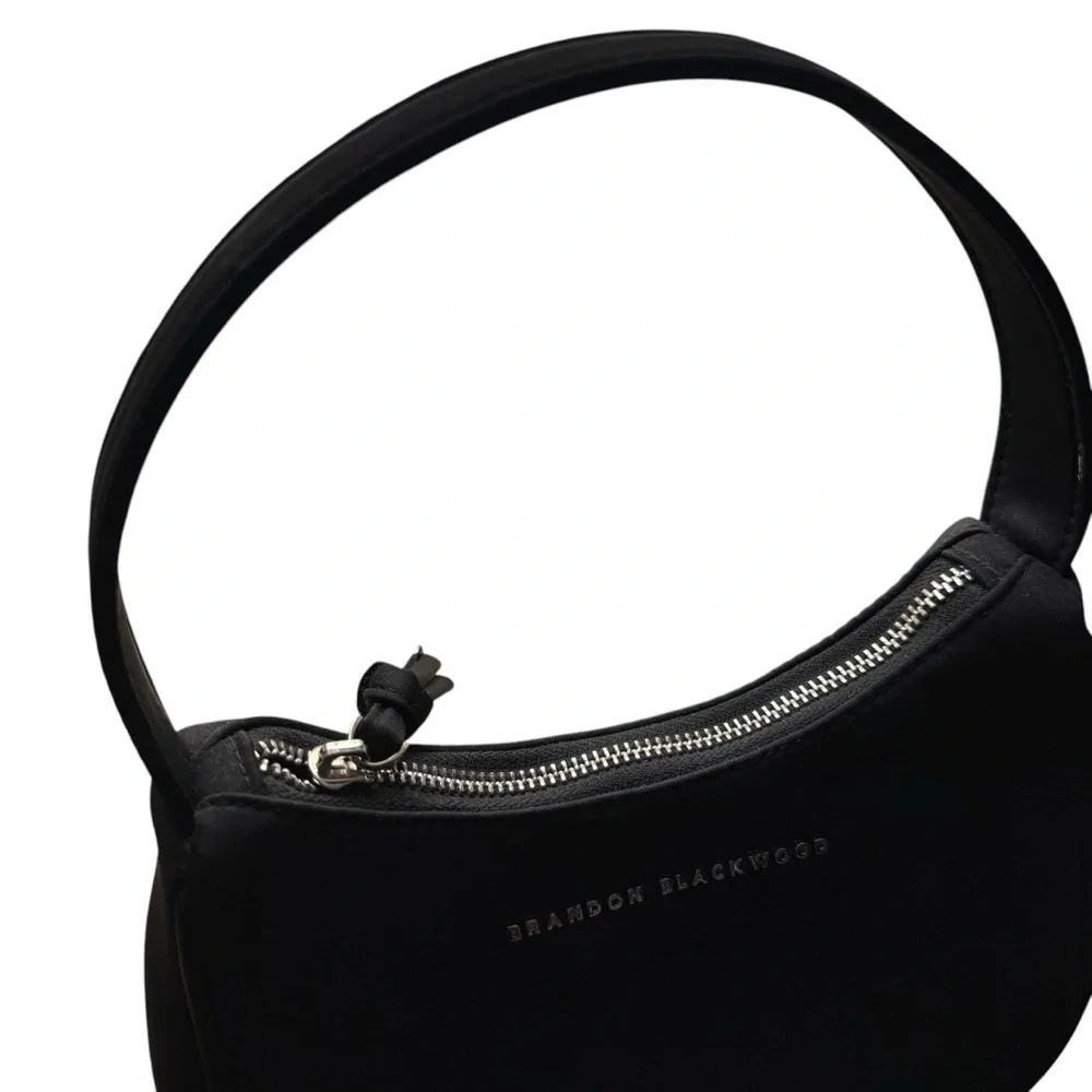 Brandon Blackwood Black Small Nylon Syl Bag - Picture 2 of 5